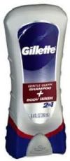 Gillette Gentle Clean, 2 in 1 Shampoo + Body Wash